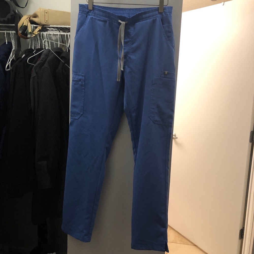 Figs Ceil Blue Scrub Bottoms/Pants